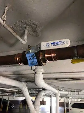 Copper pipe repair and valve work for Water Line Repair in John J Delaney Homes